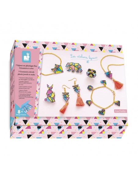 Set para crear 7 joyas de plástico