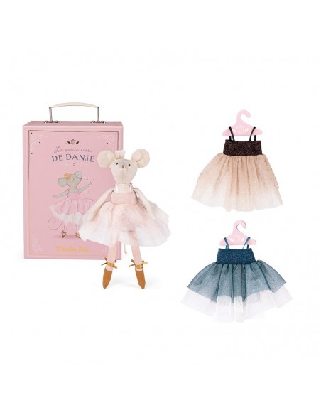 Maletín ratita bailarina y sus tutús, colección Petit école de danse