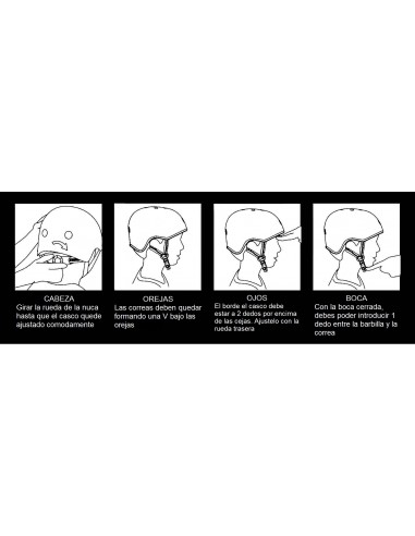 Casco cohetes con luz led