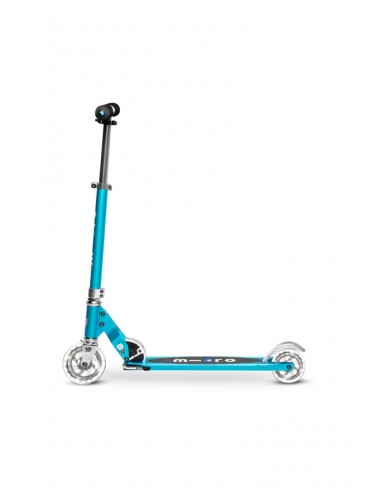 Patinete de 2 ruedas Micro Sprite azul océano con luces