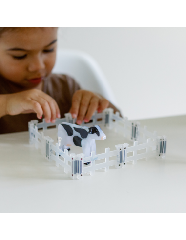 Set de 25 piezas magnéticas Farm animals