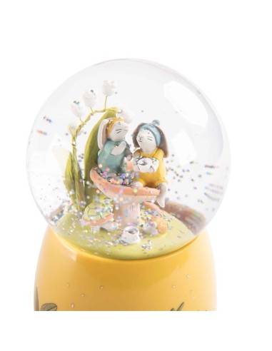 Bola de nieve musical, colección Trois Petits Lapins