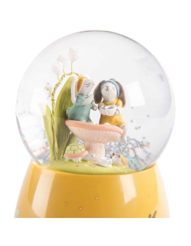 Bola de nieve musical, colección Trois Petits Lapins