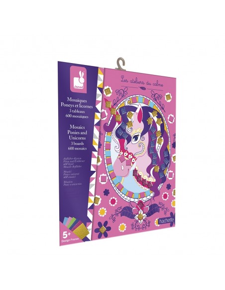 Set de mosaicos de ponis y unicornios