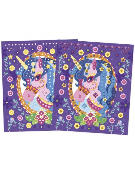 Set de mosaicos de ponis y unicornios
