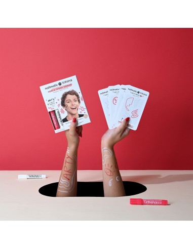 Set de dos bolígrafos para tatuajes, modelo Arty