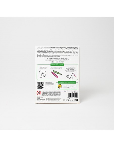 Set de dos bolígrafos para tatuajes y plantillas, modelo New York