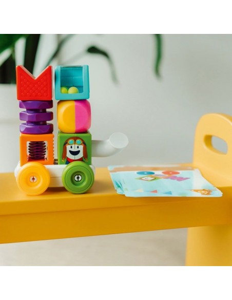 Juego de piezas magnéticas de construcción My first build & drive