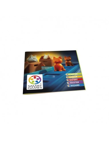 Juego de lógica Gatos y cajas