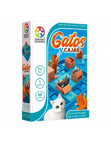 Juego de lógica Gatos y cajas