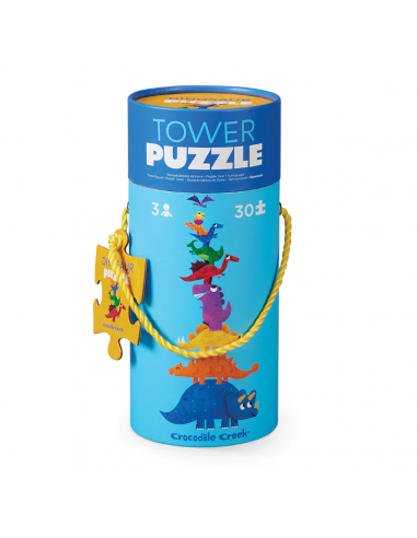 Puzle Tower Dinosaur, de 30 piezas