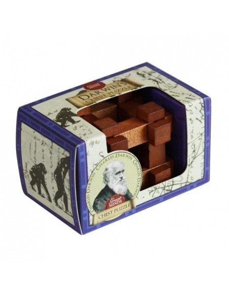 Mini puzle de madera Darwin's chest puzzle