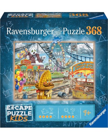 Escape puzzle kids - El parque de atracciones, de 368 piezas
