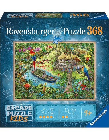 Escape puzzle kids - Expedición a la jungla, de 368 piezas