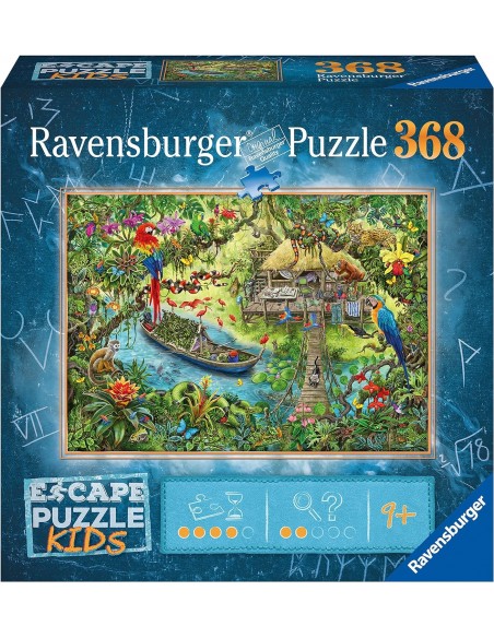 Escape puzzle kids - Expedición a la jungla, de 368 piezas