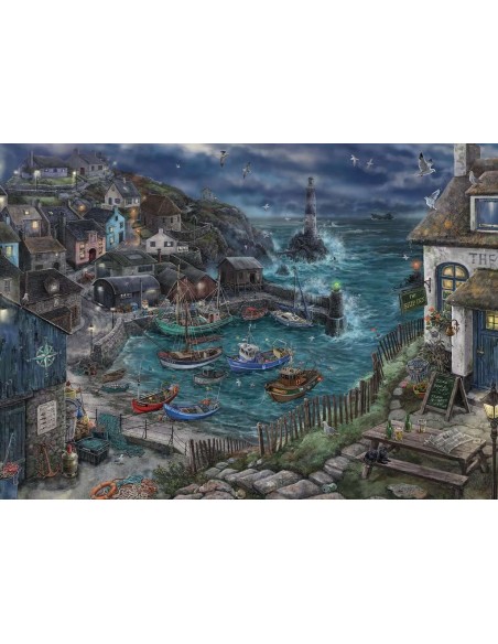 Escape puzzle - El faro solitario, de 759 piezas