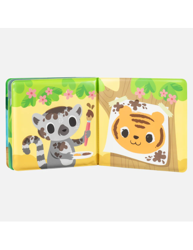 Bath Book Messy Jungle