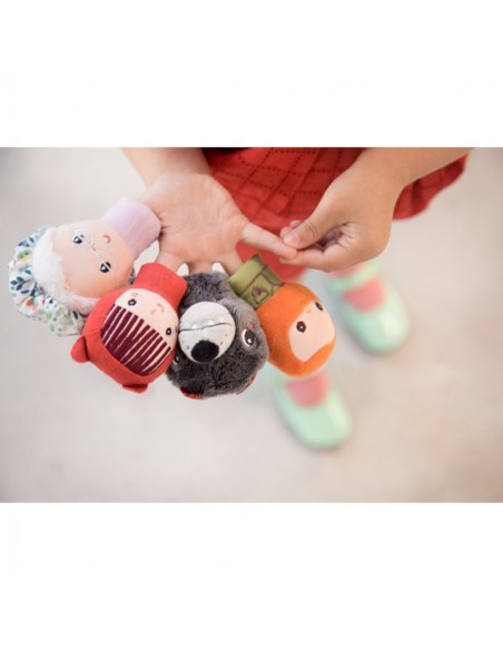 Marionetas de dedo de Caperucita Roja