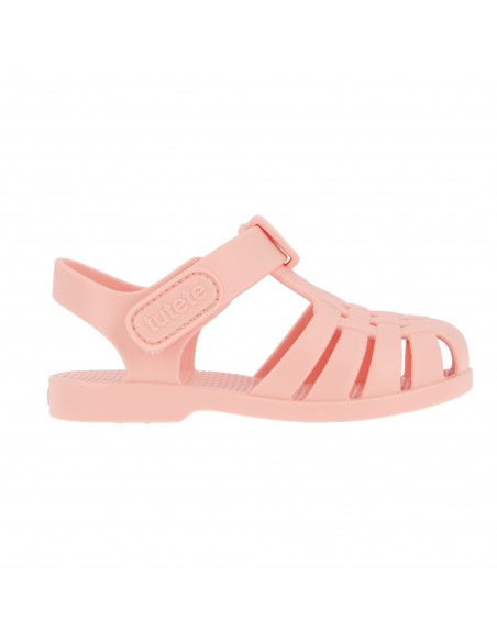 Cangrejera Igor con velcro, color pink quartz