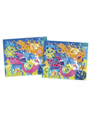 Set para pegar lentejuelas Sirenas