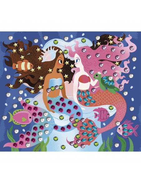 Set para pegar lentejuelas Sirenas