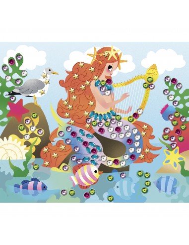 Set para pegar lentejuelas Sirenas