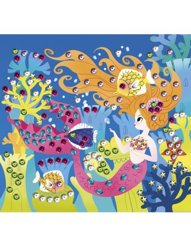 Set para pegar lentejuelas Sirenas