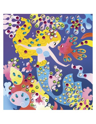 Set para pegar lentejuelas Sirenas