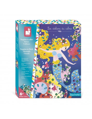 Set para pegar lentejuelas Sirenas