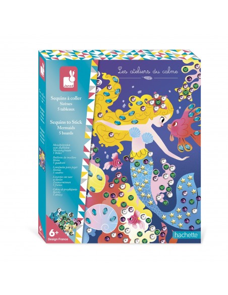 Set para pegar lentejuelas Sirenas