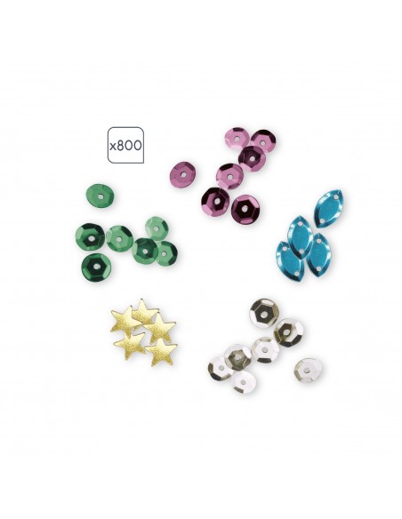 Set para pegar lentejuelas Sirenas