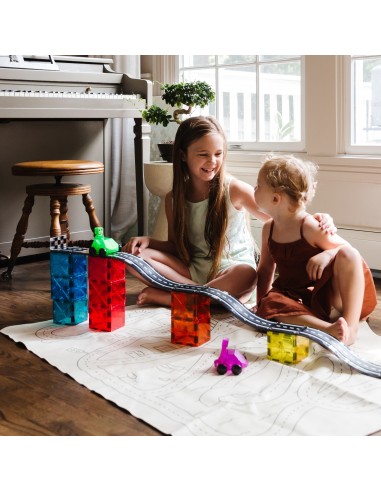 40 piezas magnéticas de construcción Downhill duo