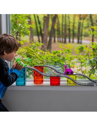 40 piezas magnéticas de construcción Downhill duo