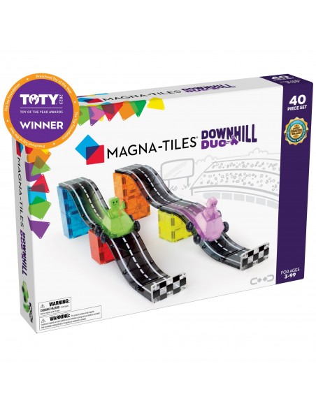 40 piezas magnéticas de construcción Downhill duo
