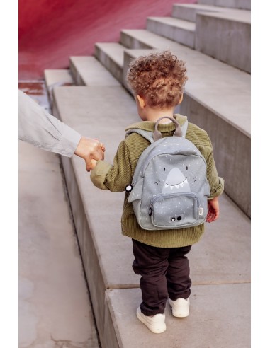 Mochila de algodón pequeña Mr. Shark