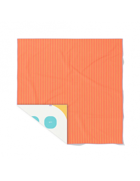 Toalla de juego de microfibra Twister, de 180x180 cm