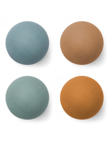 Set de pelotas Aitana, multicolor mostaza