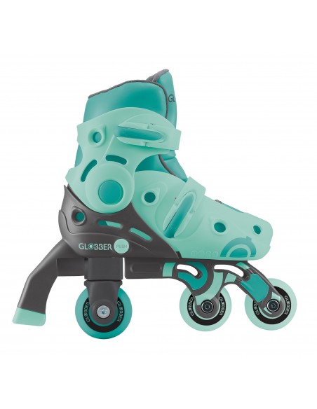 Patines en línea 2 en 1, color menta