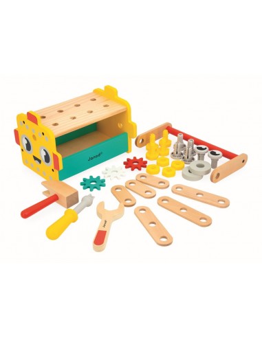 Caja-robot de herramientas Brico'Kids