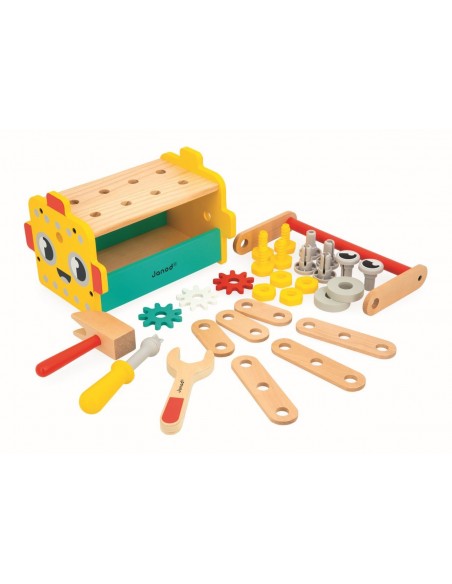 Caja-robot de herramientas Brico'Kids