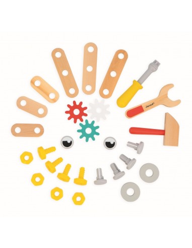 Caja-robot de herramientas Brico'Kids