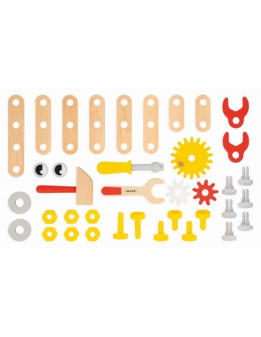 Carrito-robot magnético de herramientas Brico'Kids