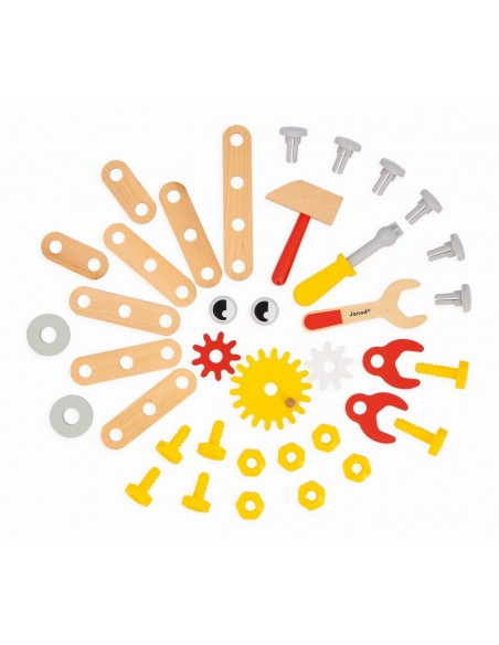 Carrito-robot magnético de herramientas Brico'Kids