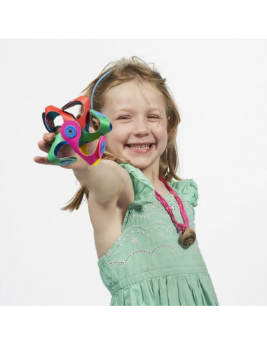 Tiny & Mighty Minipack, set de 9 piezas de construcción magnéticas Clixo