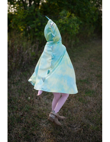 Capa reversible dragón-unicornio