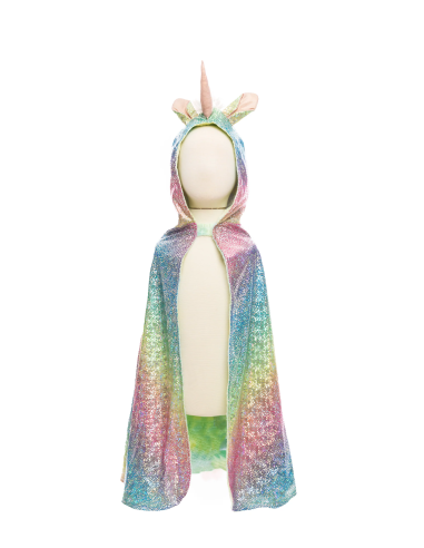 Capa reversible dragón-unicornio