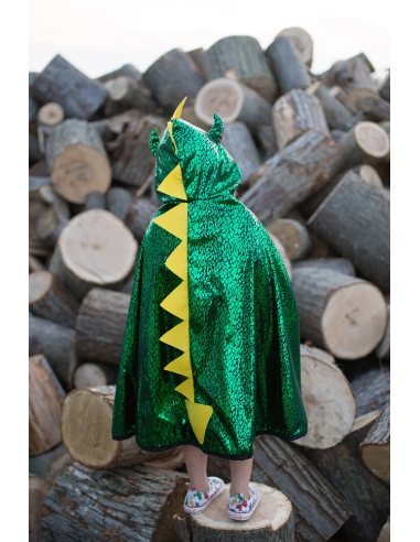 Capa reversible dragón-caballero