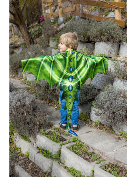 Conjunto de alas flexibles y máscara de dragón legendario