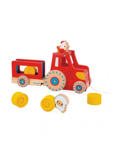 Tractor de madera de arrastre