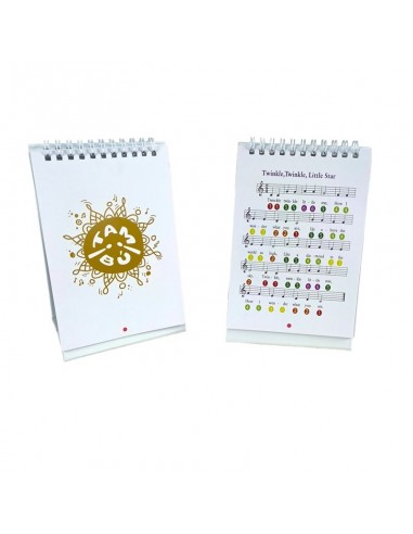 Tambor metálico de lengüetas, de 8" y 11 notas, color oro